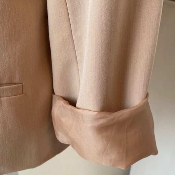 Apostrophe Tan Blazer - Size 10 - Picture 6 of 9